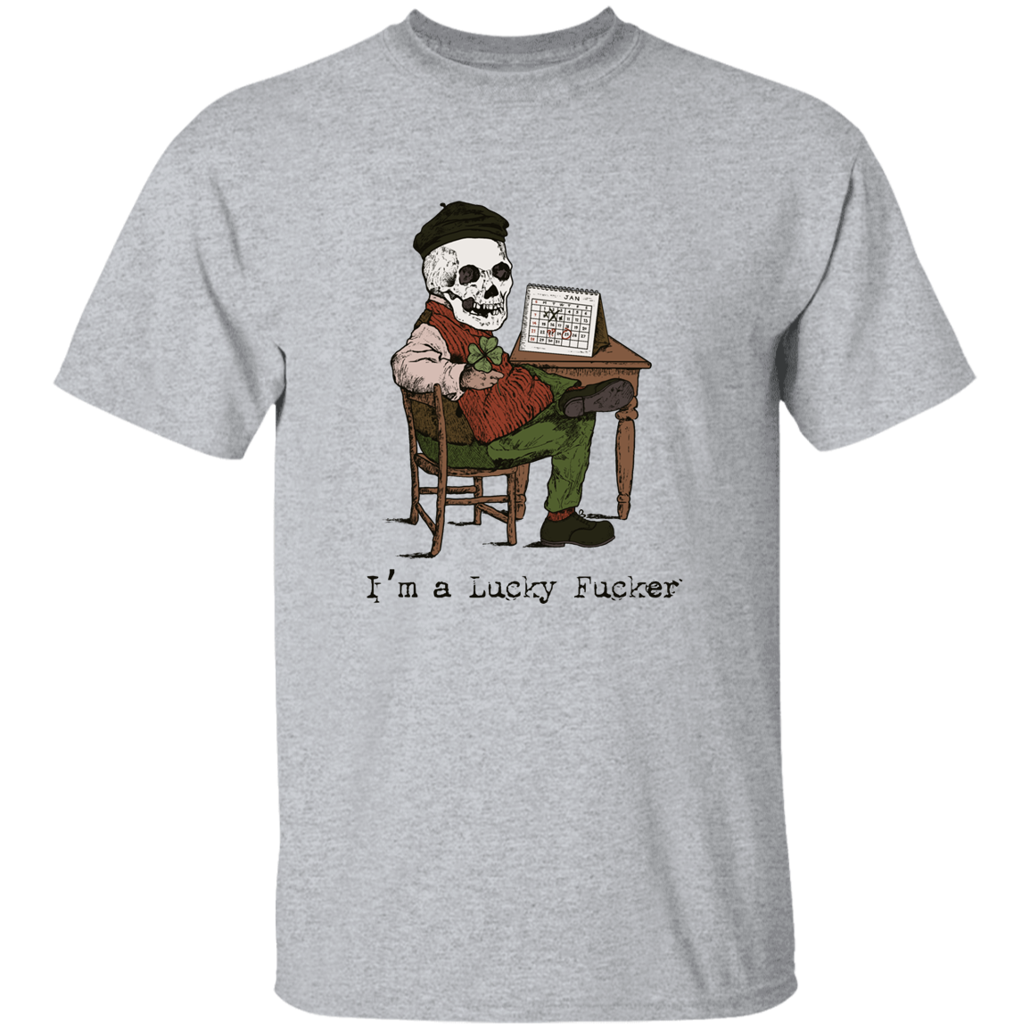 Lucky Fucker Bargain Tee - Choice of Colors