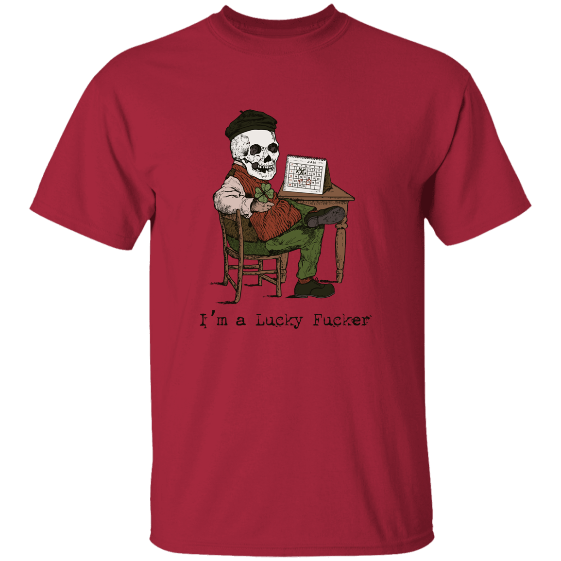 Lucky Fucker Bargain Tee - Choice of Colors